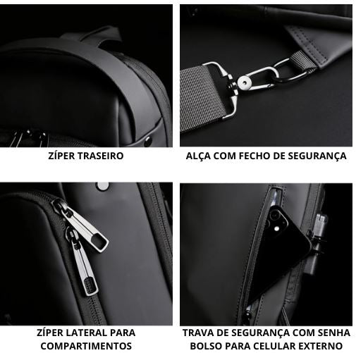 Bolsa Transversal Jeep Buluo Modelo Sport